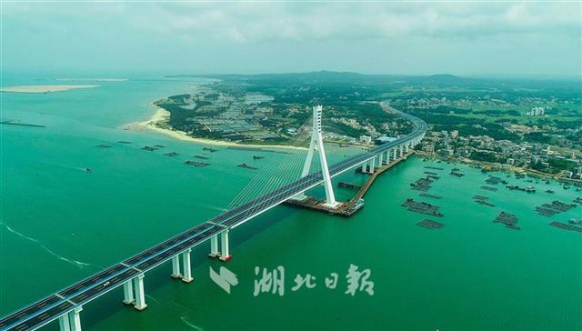 在鄂央企建杰作 海文跨海大桥抗震抗风级别全