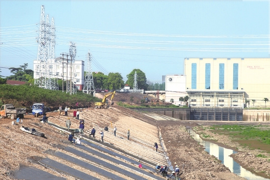 公安县荆江分洪区闸口二站更新改造工程动工