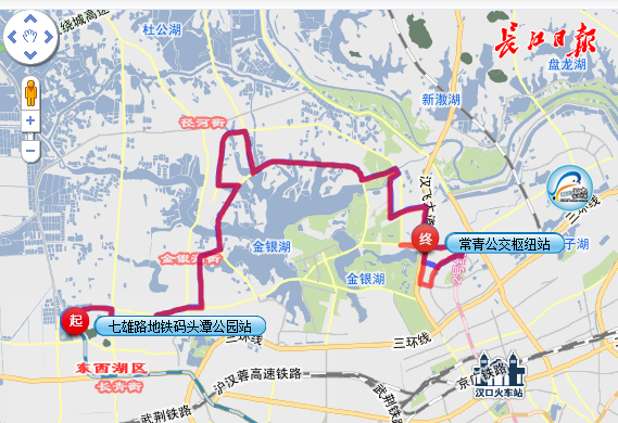 公交713路的运营线路