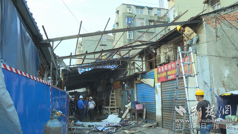 投资2000万这个武汉蕞大集贸市场将在8月底建成