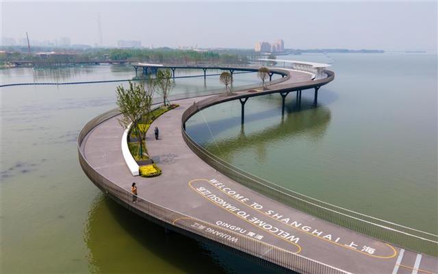 针对元荡跨域一体独特基因,上海青浦,江苏吴江共同谋划建设环元荡生态