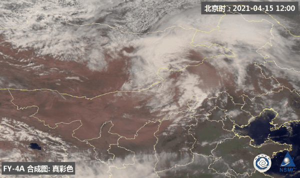 今年四次路线不一样!卫星云图看沙尘如何影响北京