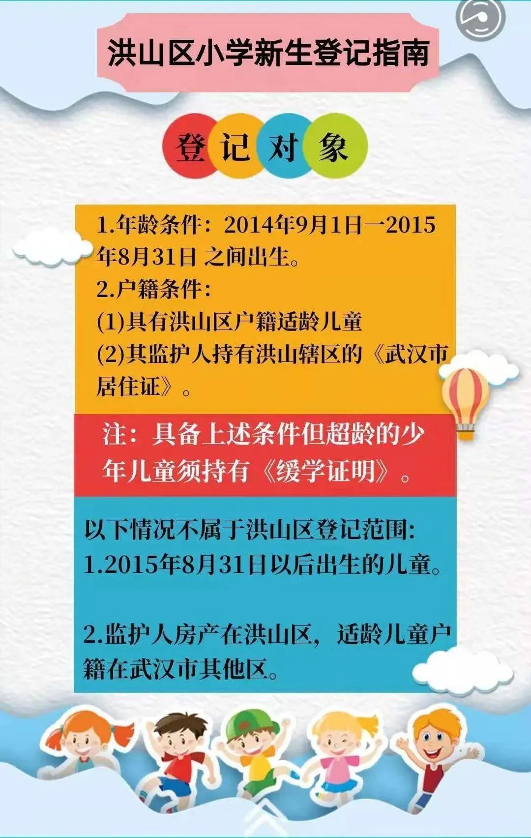 武汉适龄儿童小学初中入学指南来了！今年秋季，全市22.6万新生即将入学(图4)