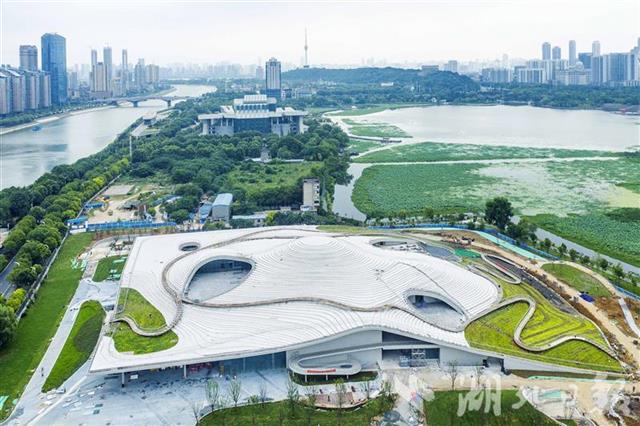 武汉琴台美术馆进入收尾施工阶段