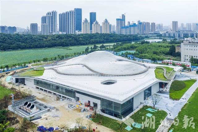 武汉琴台美术馆进入收尾施工阶段