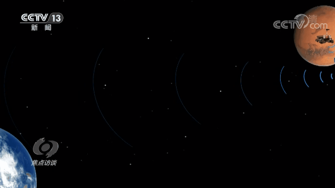 焦点访谈丨火星留下中国足迹