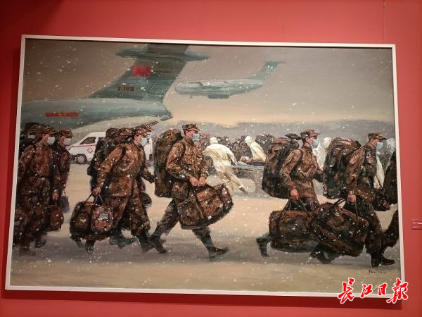 画卷——庆祝中国共产党成立100周年美术作品展"正在中国美术馆展出