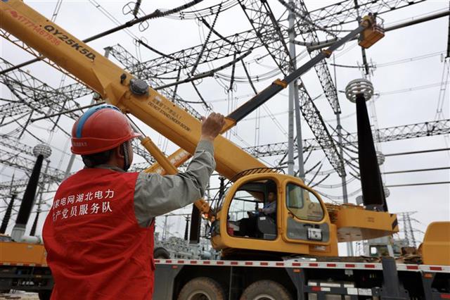 大吉,木兰变电站扩建工程竣工 武汉特高压换流站首次接入调试电源