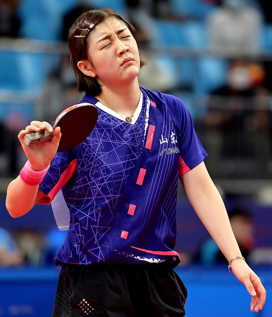 全运会-乒乓球女团第一阶段:山东队胜黑龙江队