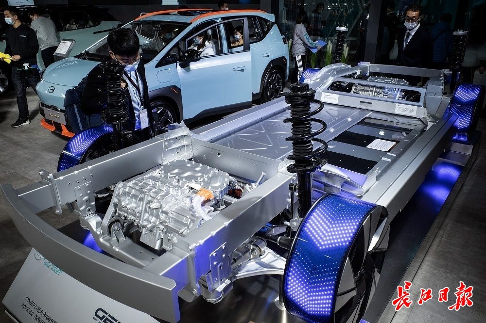 第22届武汉国际车展开幕，国产新能源车受热捧