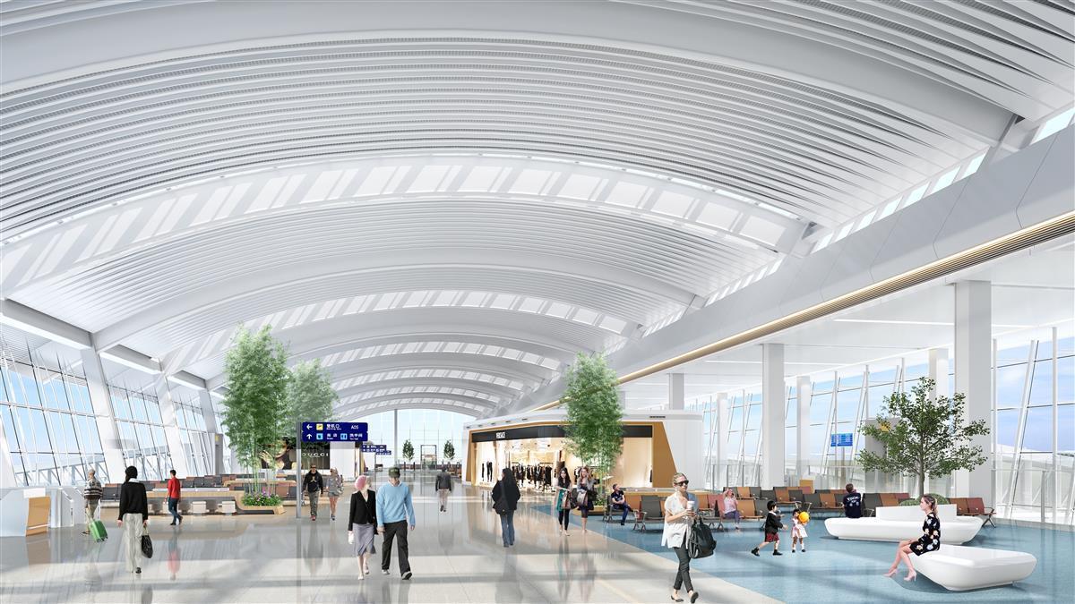 天河机场t2航站楼改造工程开工,新增疫情流调工作区