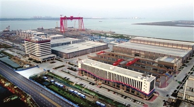 天津海洋工程装备制造基地首个“智能工厂”正式启用
