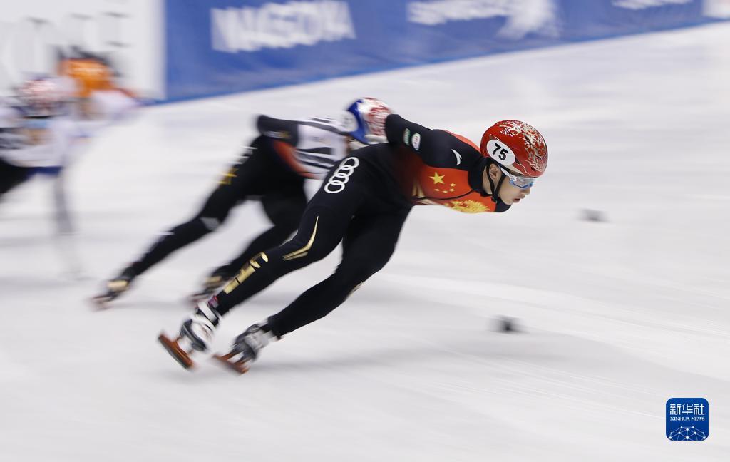 短道速滑世界杯名古屋站孙龙获男子1500米季军
