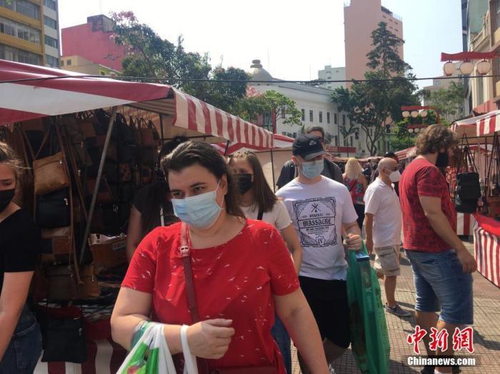 巴西确诊病例累计超2145万例圣保罗州病亡人数破15万