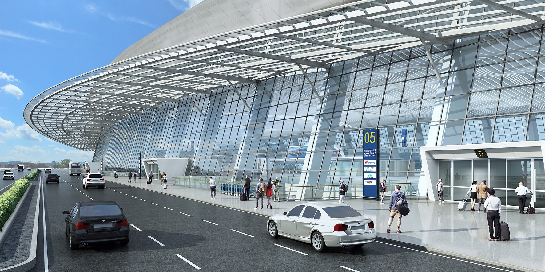 武汉天河机场t2航站楼改造开工 后年焕新归来 分流国内进出港航班