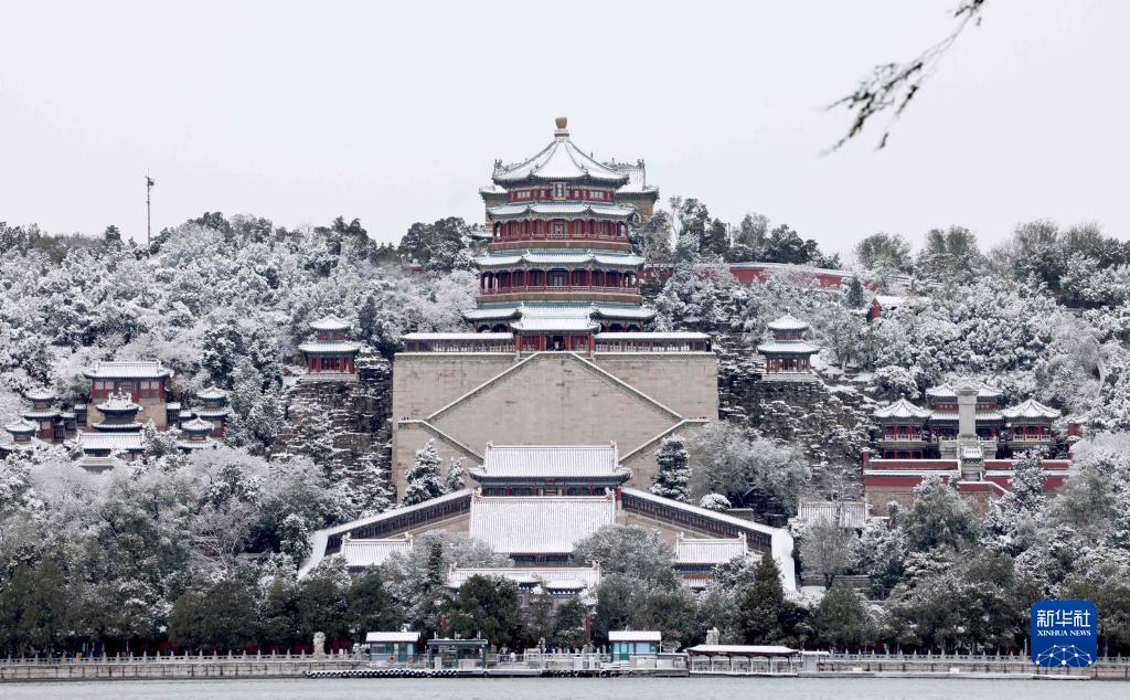 颐和园雪景