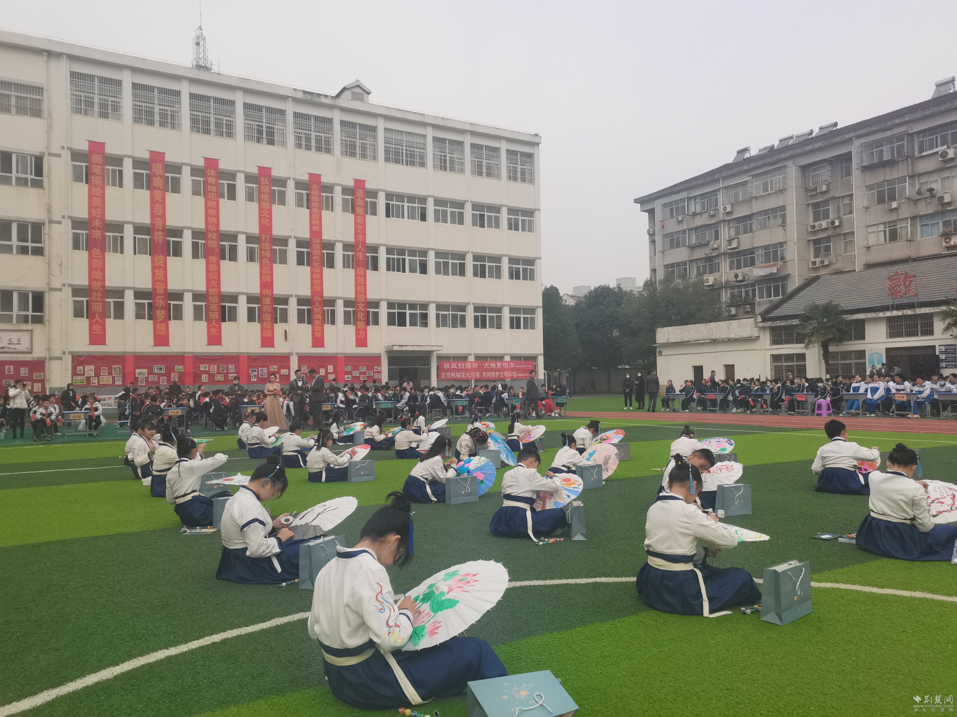 孝南区书院学校举办第一届"魅力书苑"艺术节