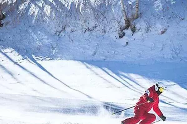 是鄂西北地区"规模大,海拔高,雪质优,交通便利"的天然高山滑雪场
