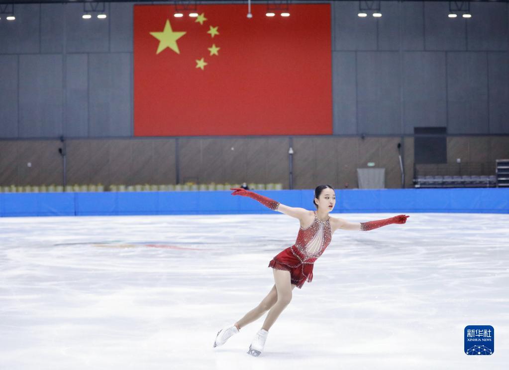 中国花样滑冰单人项目举行北京冬奥会选拔赛