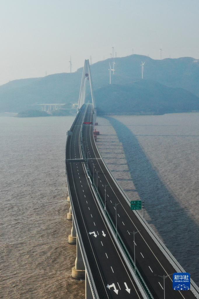 浙江舟岱大桥正式通车