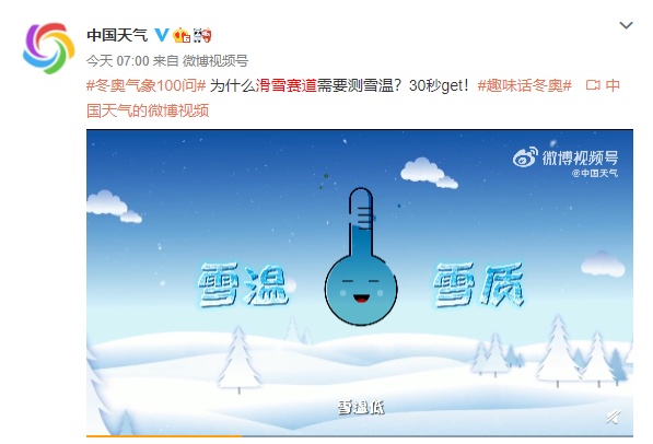 谈球吧体育：冷知识！你知道为什么要给滑雪赛道量体温吗？(图1)