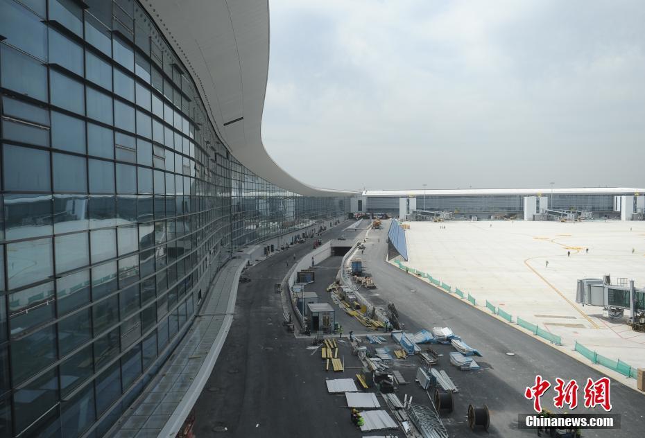 亚运会配套项目杭州机场t4航站楼竣工