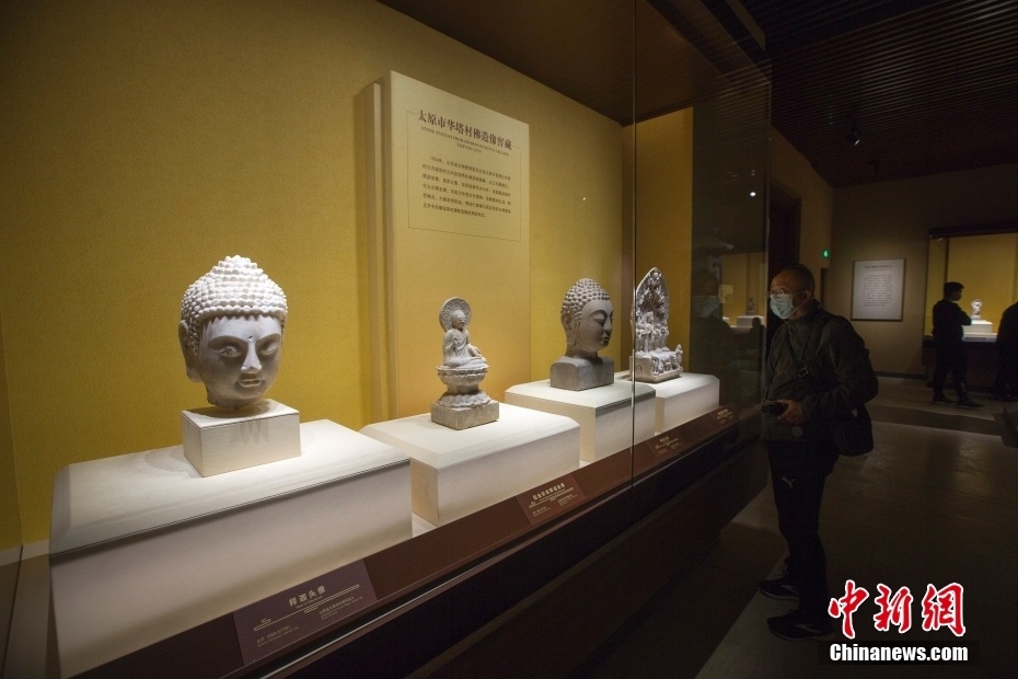 当日,山西博物院"文明摇篮""夏商踪迹""佛风遗韵"三个展厅完成改造