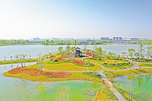 武汉推进 “湿地花城”建设