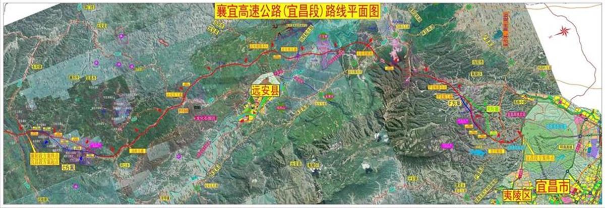 襄宜高速公路宜昌段开工襄阳与宜昌将实现15小时直达