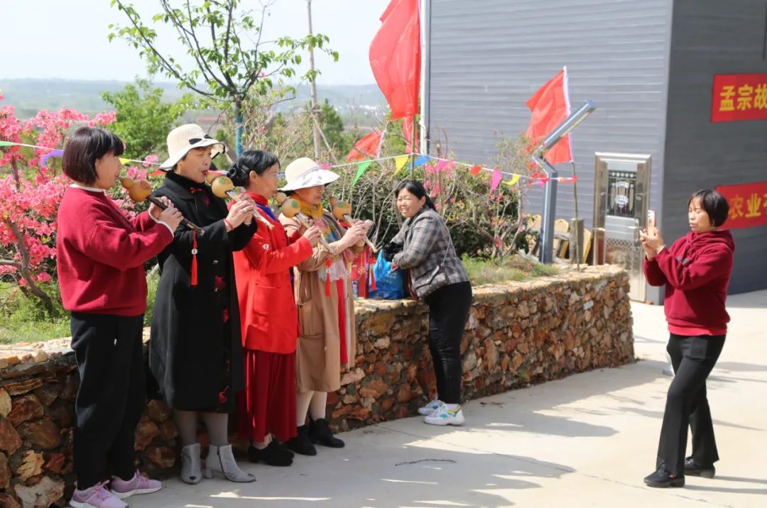 开云体育 kaiyun.com 官网入口孝昌：生态茶园成了“网红打卡地”(图2)