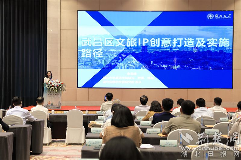 湖北大学旅游学院院长余意峰分享《武昌区文旅IP创意打造路径》.jpg.jpg