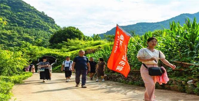 这个端午开云 开云体育平台节 谷城赵湾乡渔坪村生态旅游火了！(图2)