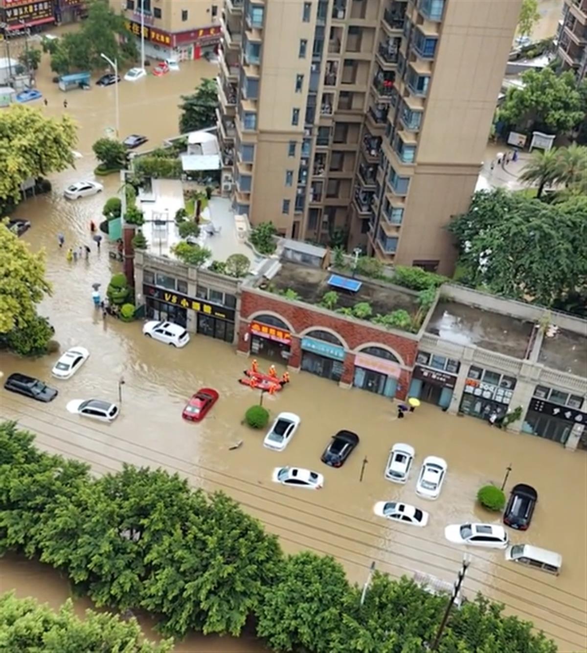 广东东莞突降暴雨多镇街被淹一工业园多个厂房浸水损失或超百万