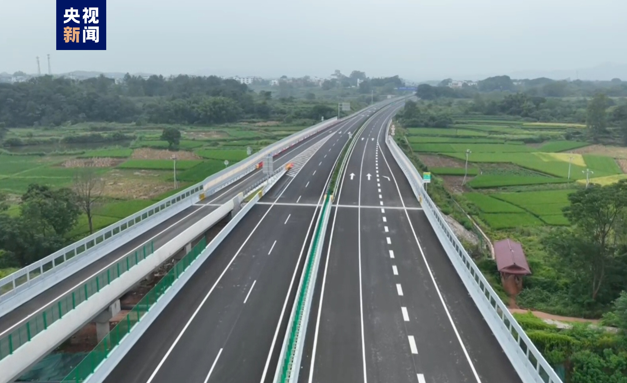 江西信丰至广东南雄(赣粤界)高速公路今天建成通车-荆楚网-湖北日报网
