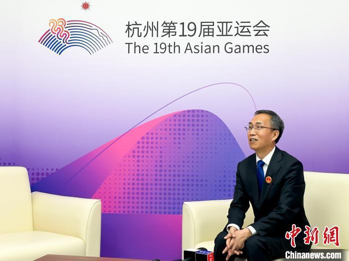 杭州亚运会）中国体育代表团团部官员高超：中华体育健儿成功诠释了中华精神