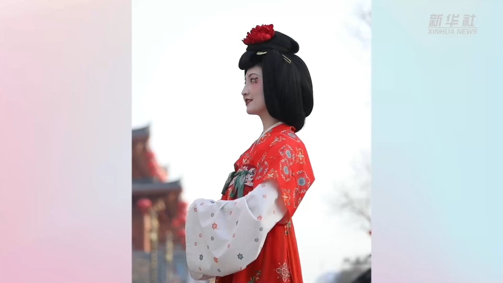 西安汉服穿搭文案简短,西安汉服拍照文案