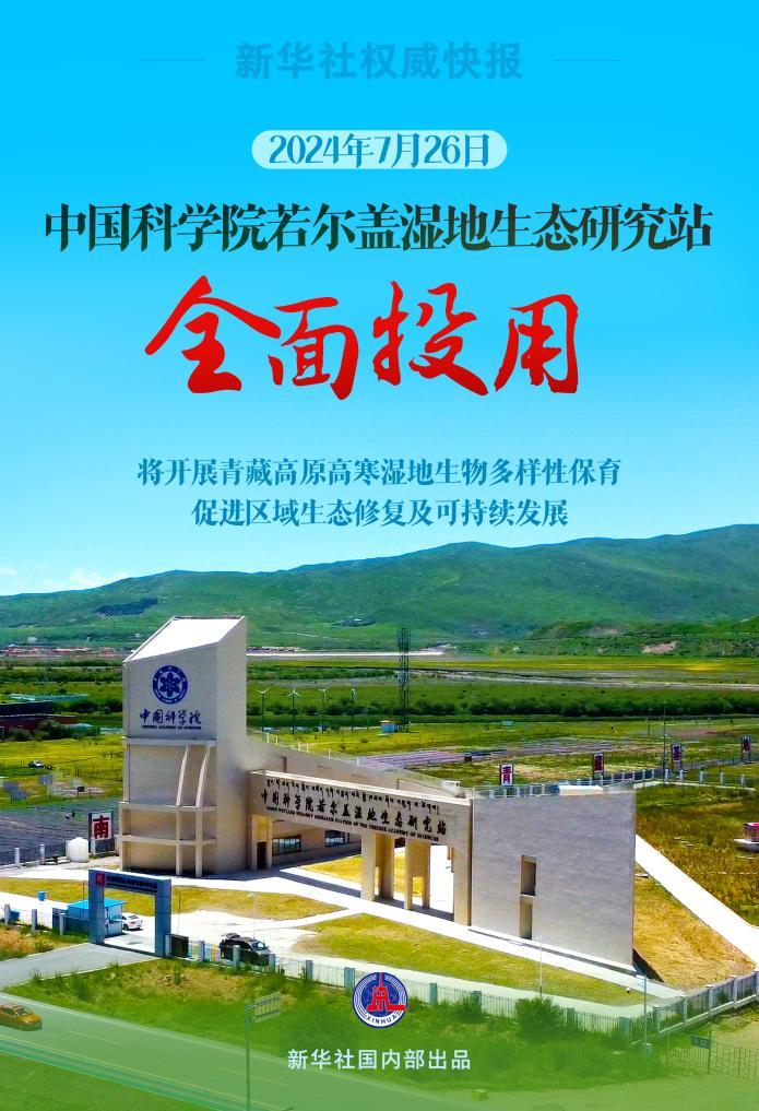 新华鲜报｜守护“最美高寒湿地”！我国高水平生态研究站投用
