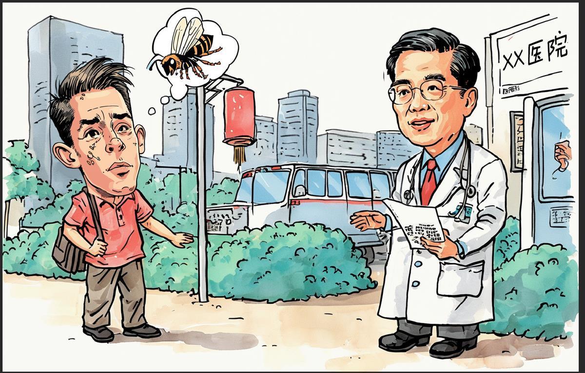 高温天气，蜂虫易攻击人，医生紧急提醒