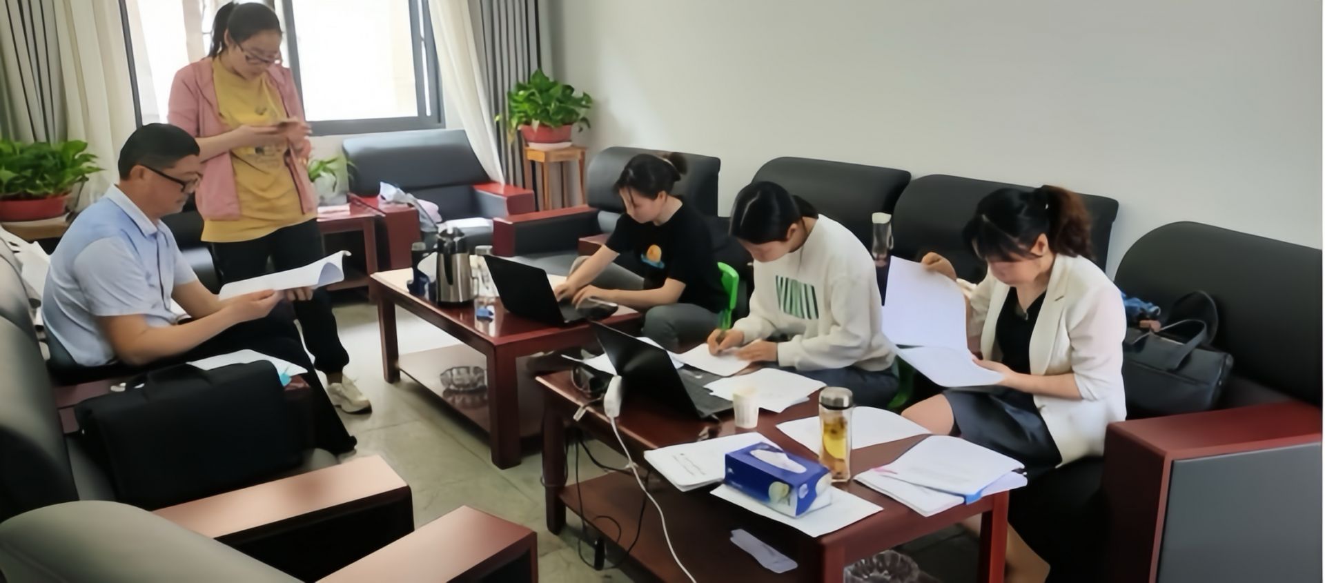 孝南区司法局集中组织开展全区行政执法案卷评查活动.jpg.jpg