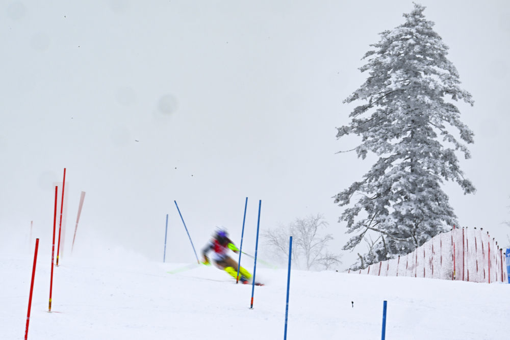 亚冬会 高山滑雪6t体育下载女子回转比赛赛况(图6)