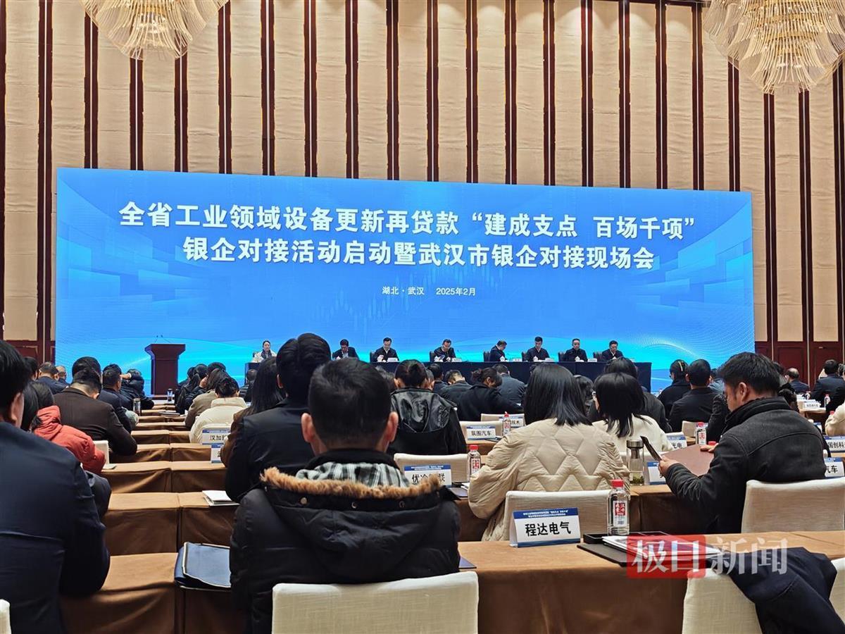 现场签约超160亿元！湖北启动工业领域设备更新再贷款“百场千项”银企对接活动(图1)