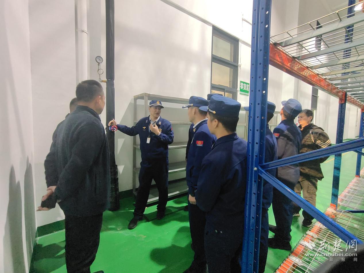 咸宁消防构造发展工贸企业“防消联勤”任务