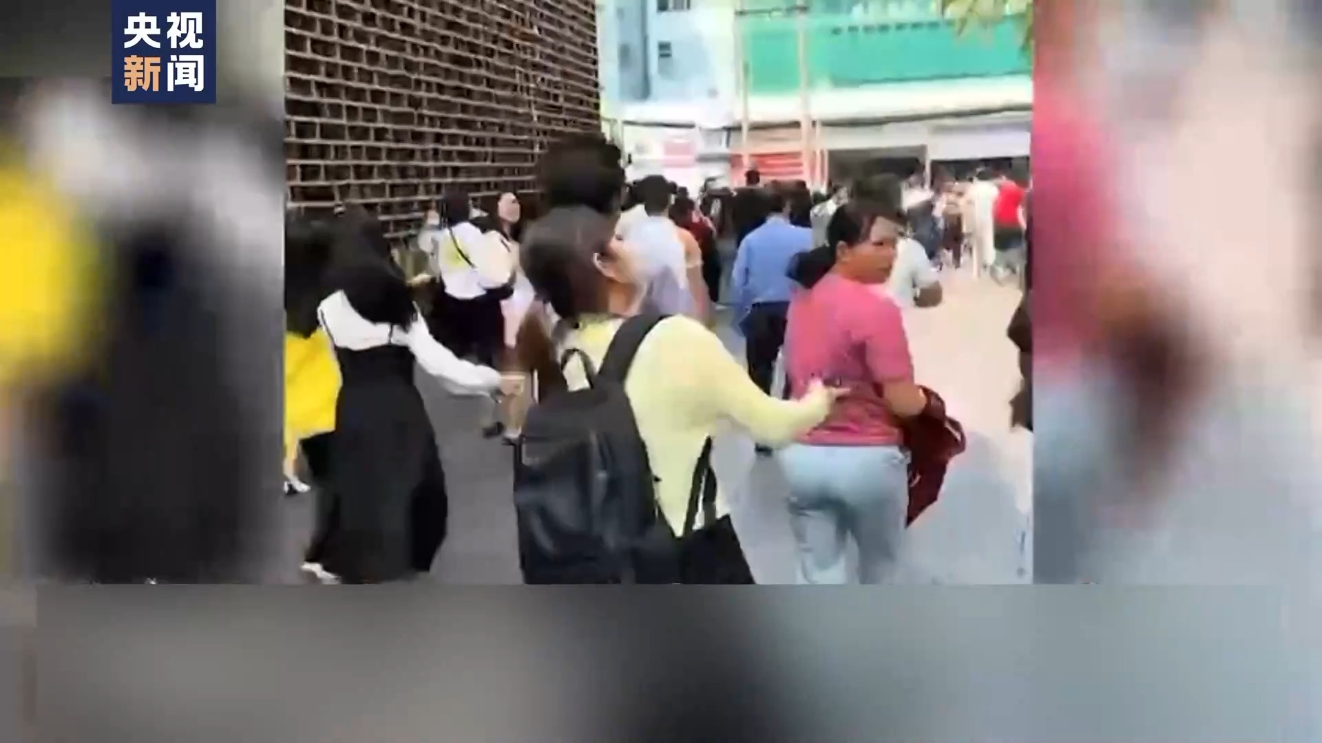强烈的地震发生在缅甸中部，在越南的许多地方
