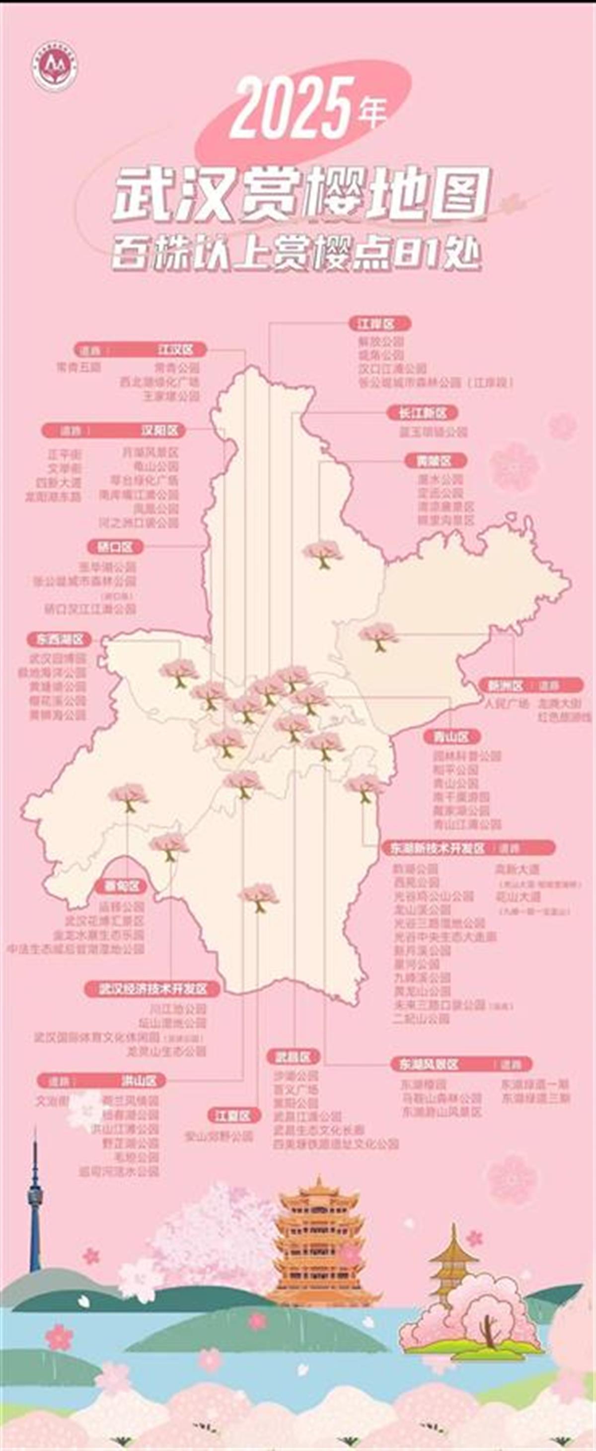 相约春天开云体育入口赏樱花极目新闻记者带您打卡武汉三镇赏樱地(图1)