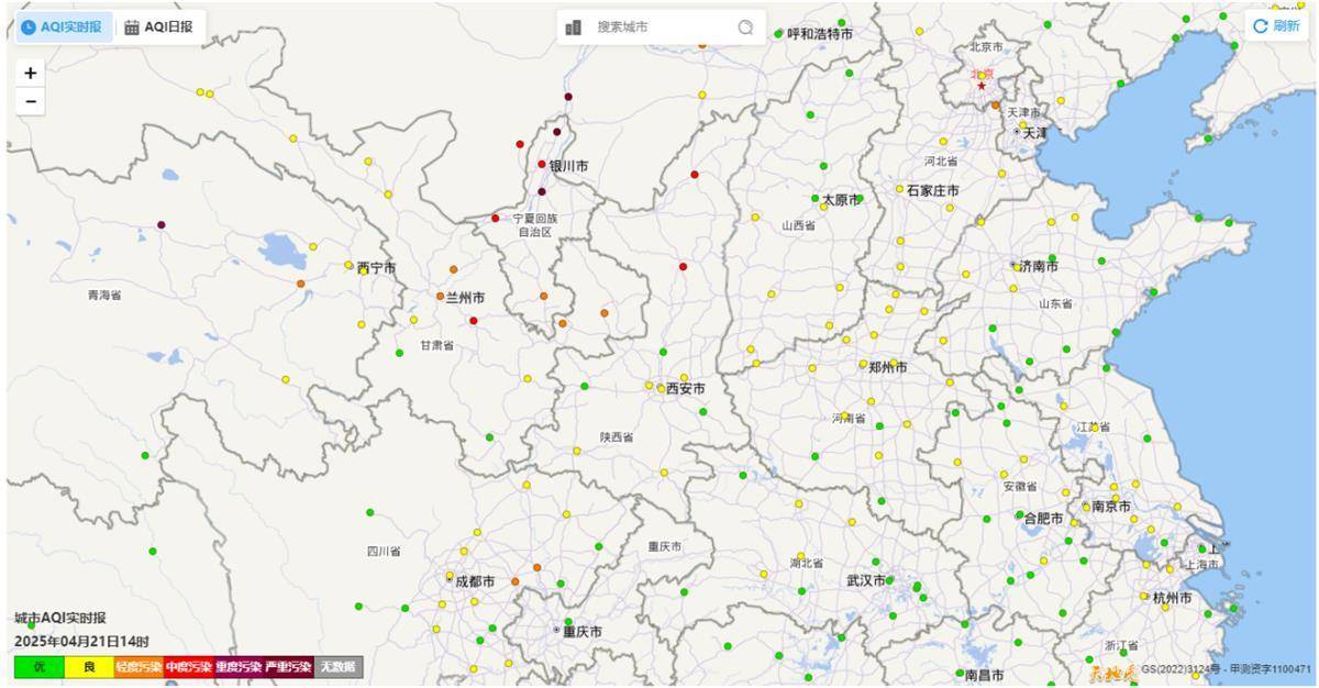 差距不到2周，北部的沙子和灰尘污染“返回”。