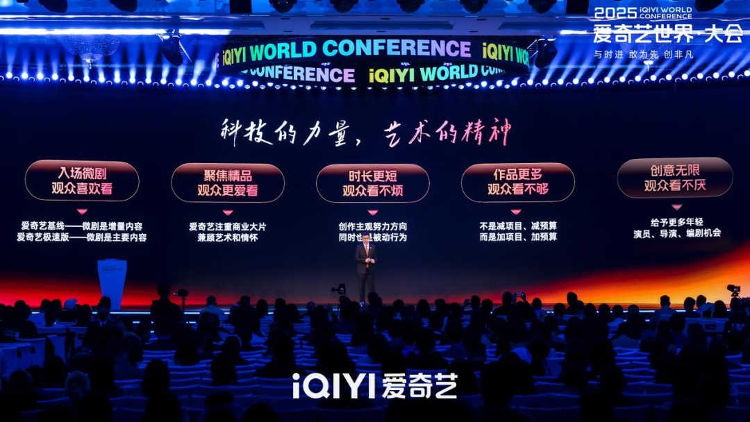 2025年IQIYI世界会议有助于升级中国电视行业