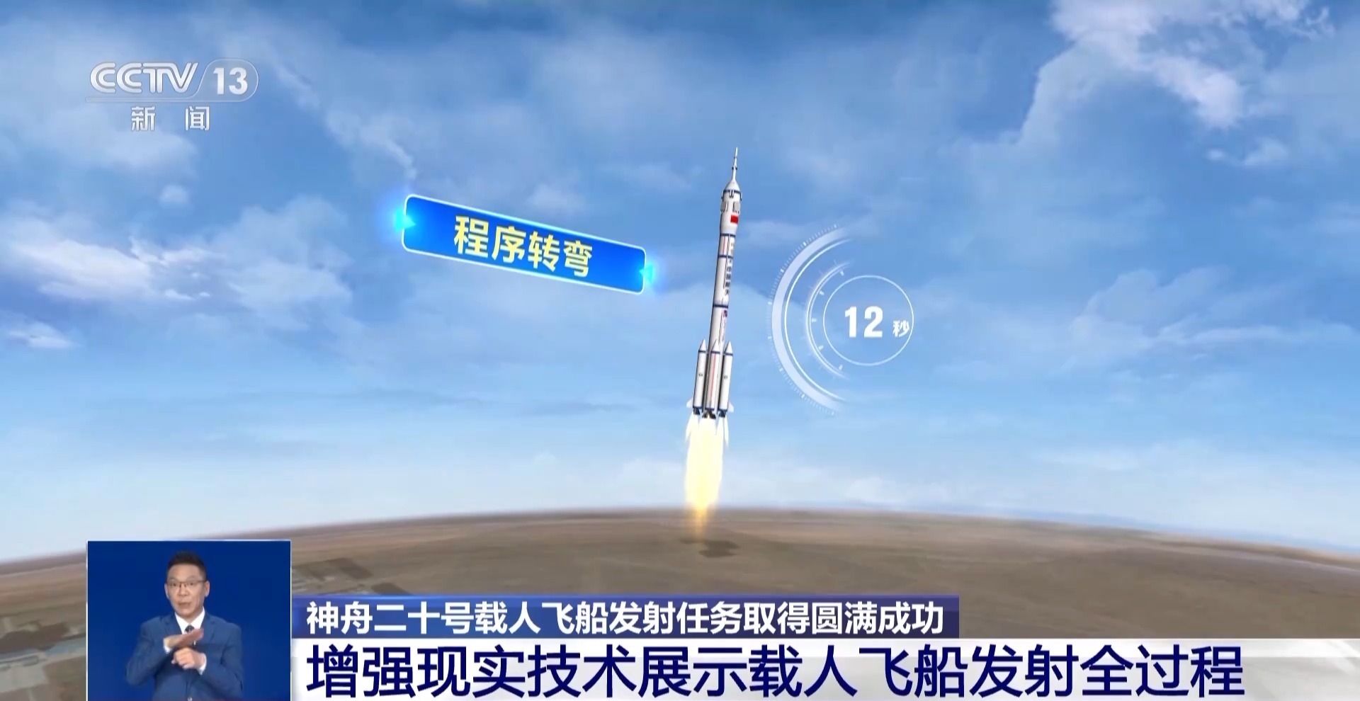 上帝的二十个发射是一个完全的成功。增强现实