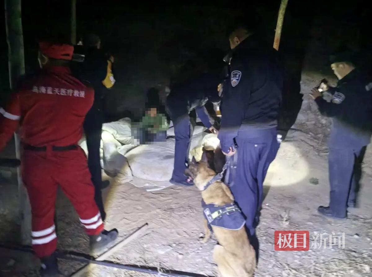 搜救和无人机的狗都参加了战斗。一天和一个晚