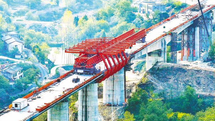 Xishi高速铁路樱桃go峡超级桥地狱