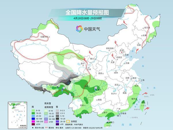 明天将要有一个新的雨季，中部和东部地区的许